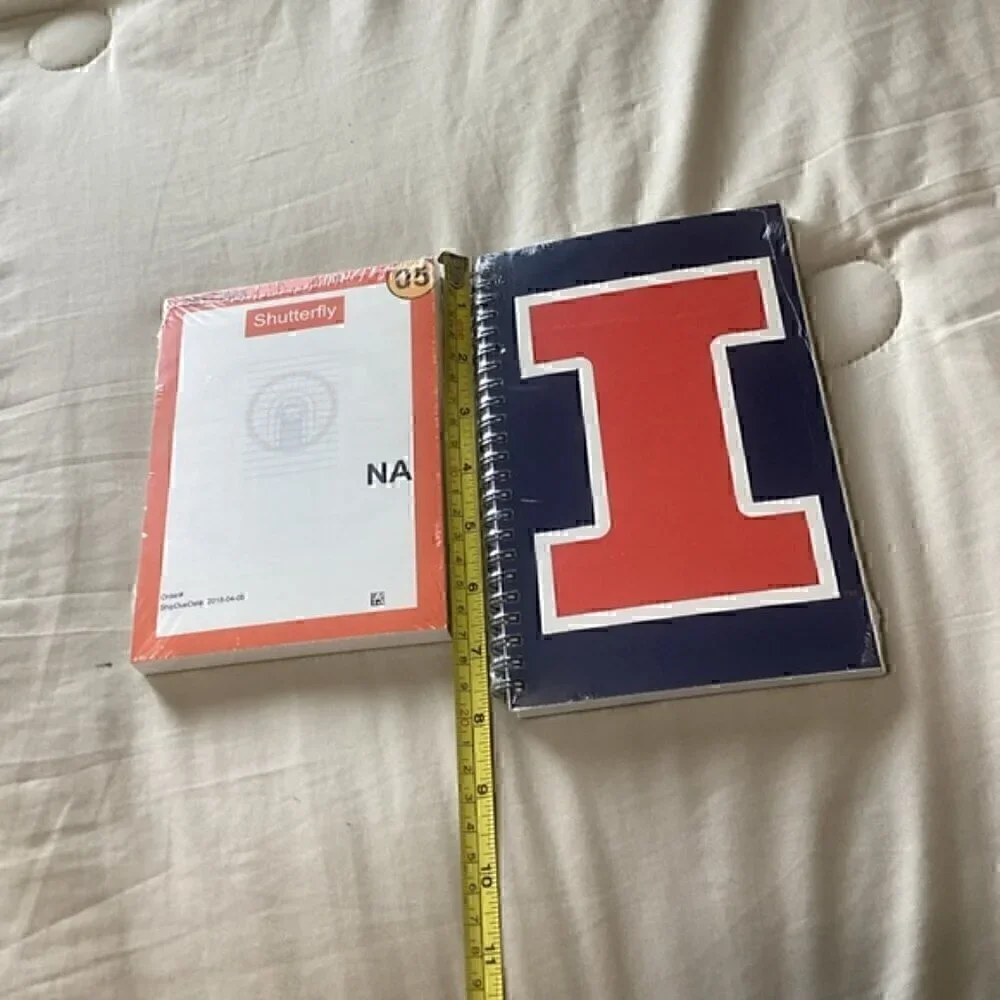 Illinois Fighting Illini  Notebooks new in packages. University of Illinois